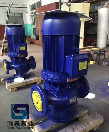 ISG25-110_单级单吸立式清水管道离心泵