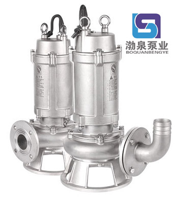 WQ10-10-0.75S_不锈钢污水污物潜水电泵