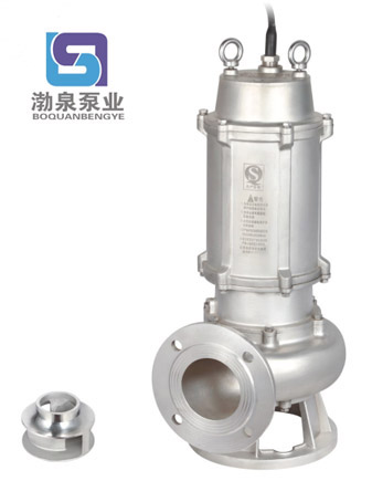 JYWQ20-32-5.5S－不锈钢自动搅匀排污泵